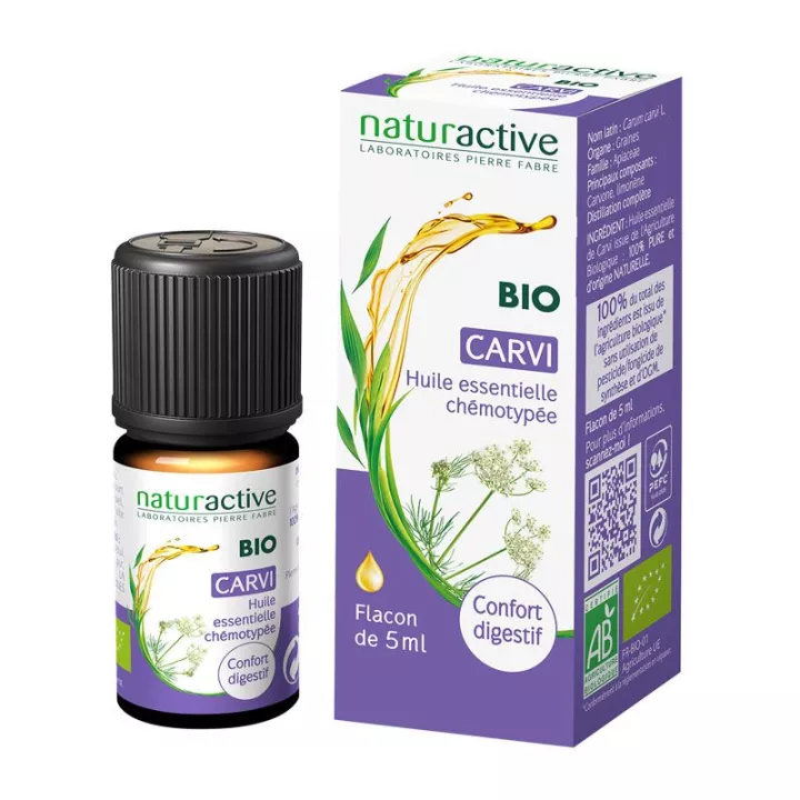Naturactive Organic Chemotyped Essential Oil CARVI 5ml