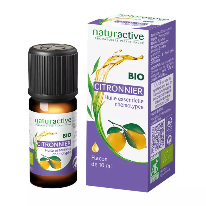 Naturactive Huile Essentielle Bio Chémotypée CITRONNIER 10ml