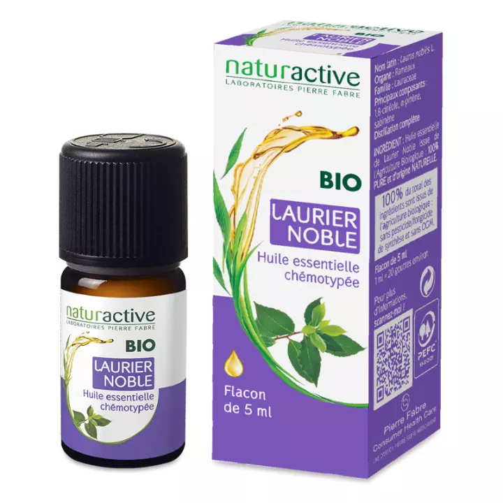 Naturactive Olio essenziale biologico di alloro nobile 5 ml