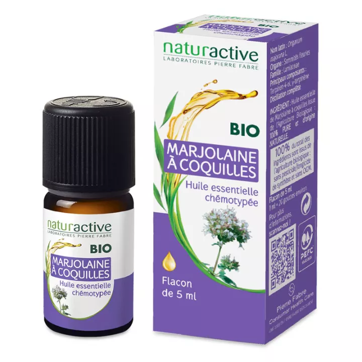 Naturactive Organic Chemotyped Essential Oil MARJOLAINE 5ml