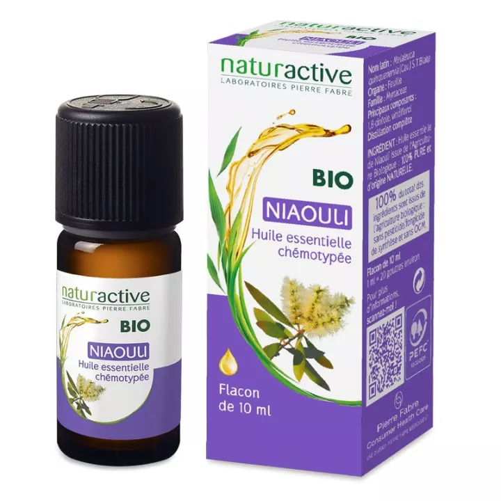 Naturactive Organic Chemotyped Essential Oil NIAOULI 10ml