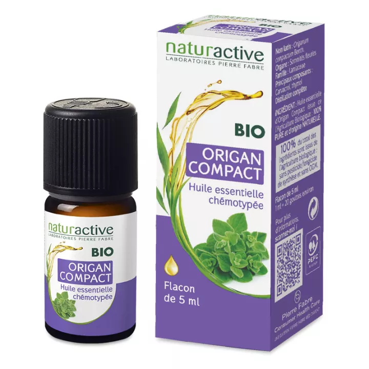 Naturactive Organic Chemotyped Essential Oil ORIGAN 5ml