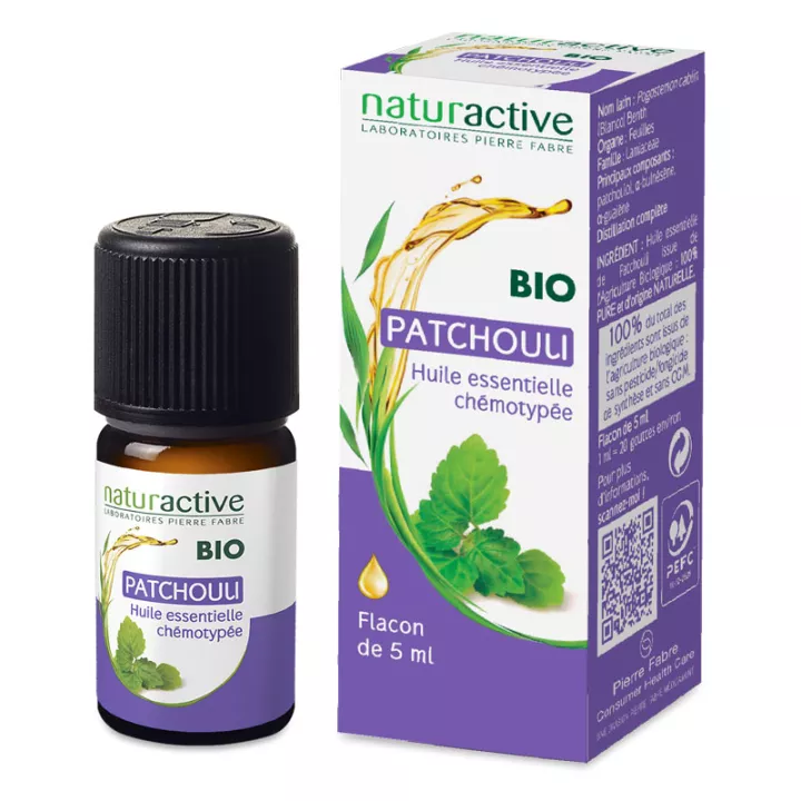 Naturactive Bio Aceite Esencial Quimiotipado PATCHOULI 5ml