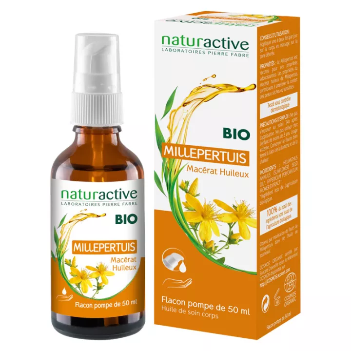 Naturaktives Bio-Pflanzenöl Johanniskraut 50ml