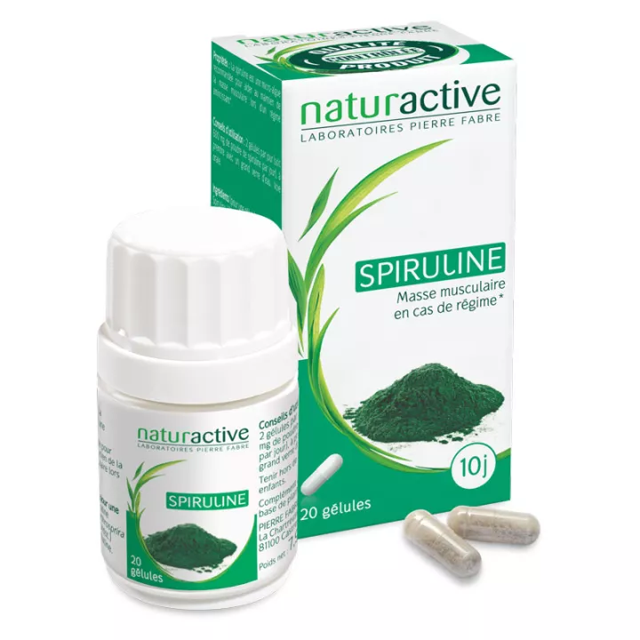 Espirulina NATURACTIVA 20 o 60 cápsulas