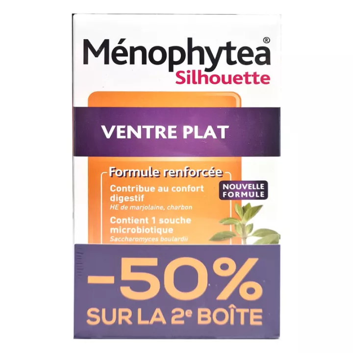 Nutreov Menophytea Silhouet Platte Buik 30 capsules