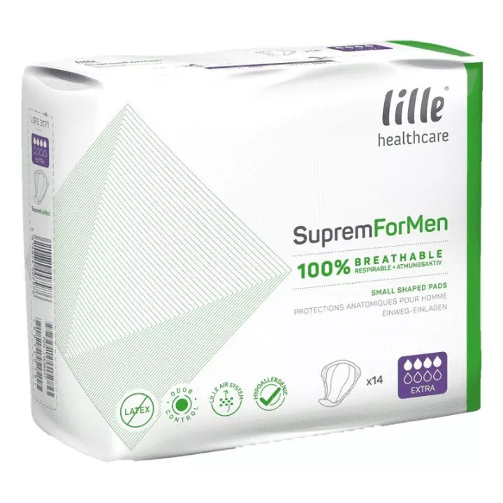 Lille SupremForMen Protection Anatomiques Extra 14 protections