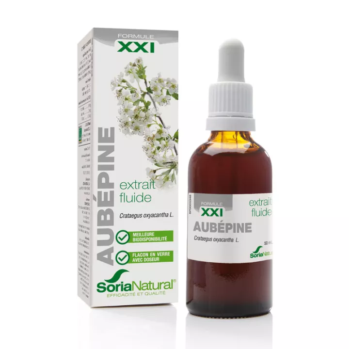 Soria Natuurlijk Meidoorn Vloeibaar Extract 50ml