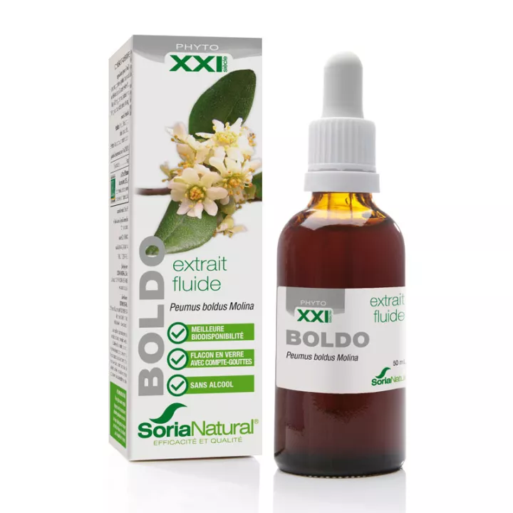 Soria Natural Boldo XXI Extrait fluide 50ml