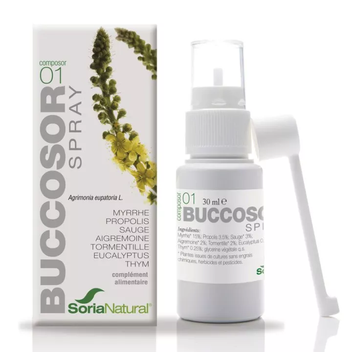 Soria Natural Buccosor C-01 spray per bocca 30ml