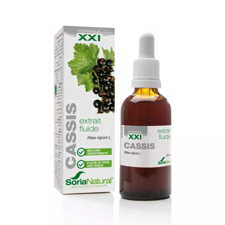 Soria Natural Blackcurrant Fluid Extract 50ml