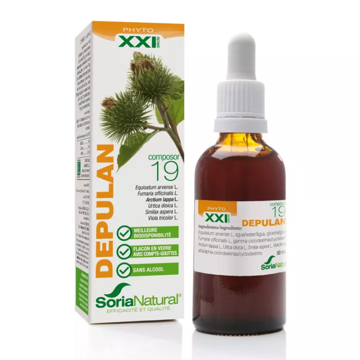 Soria Natural Depulan C-19 XXI purificante para a pele 50ml