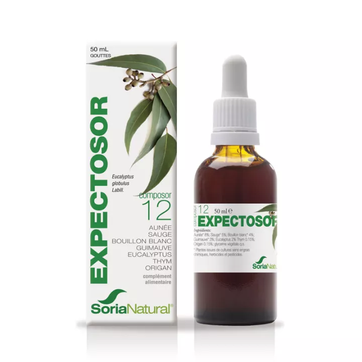 Soria Natural Expectosor C-12 ORL fluidificante 50ml