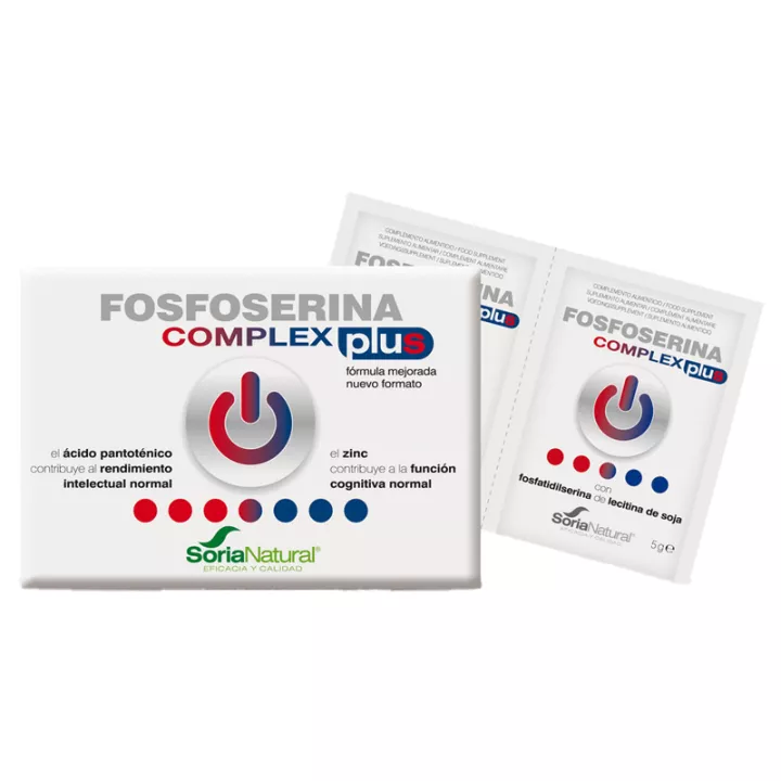 Soria Natural Fosfoserina Complex Plus 28 Beutel