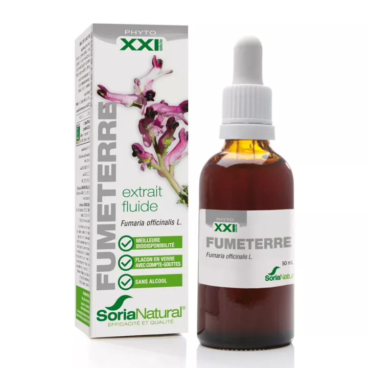 Soria Natural Fumitory Fluid Extract 50ml