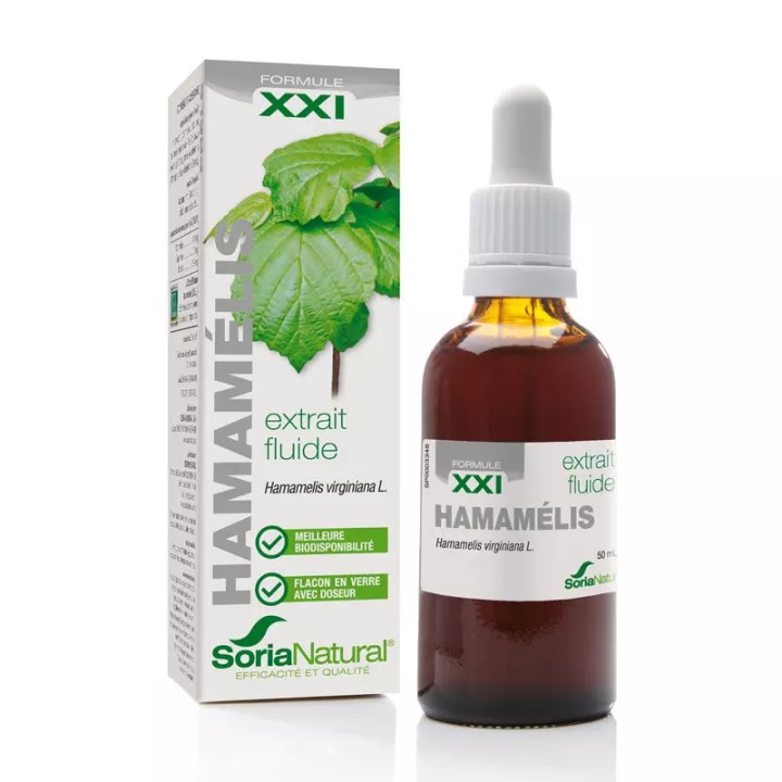Soria Natural Hamamelis XXI Fluid extract 50 мл жидкий экстракт