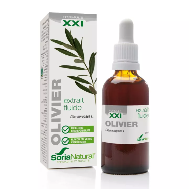 Soria Natuurlijk Olijfboom Vloeibaar Extract 50ml