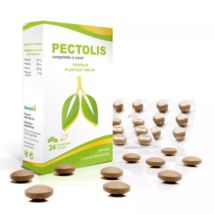 Soria Natural Pectolis - Pectosor 24 tablets