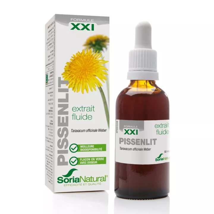 Soria Natuurlijk Paardenbloem Vloeibaar Extract 50ml