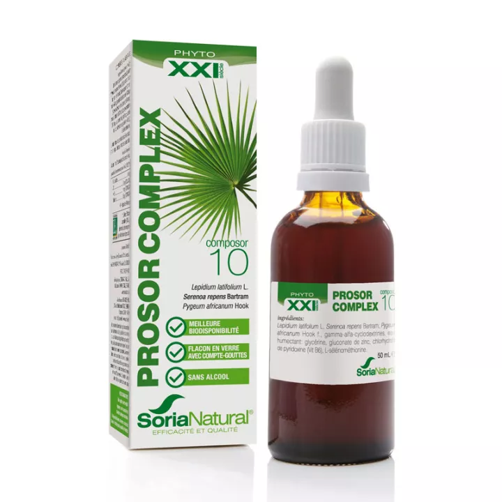 Soria Natural Prosor complex C-10 inflammation prostate 50ml