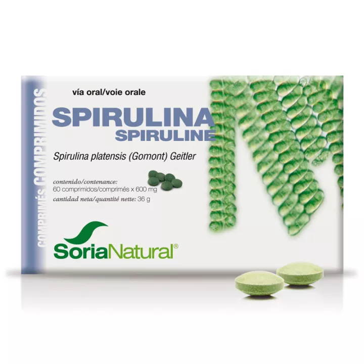 Soria Natural Spirulina 60 comprimidos