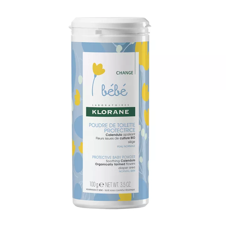 Klorane Bébé Poudre de Toilette Protectrice