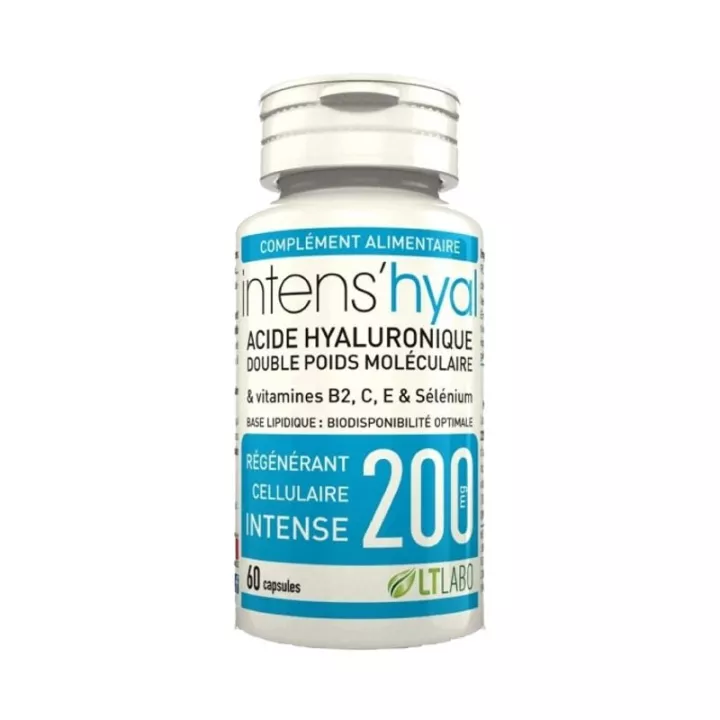 IntensHyal Hyaluronic Acid 200mg Selenium Capsules