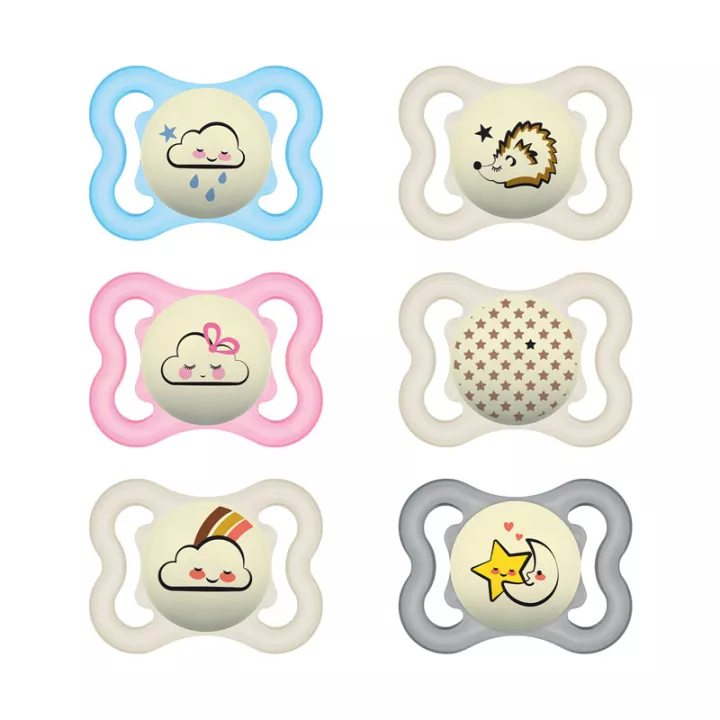 Mam Supreme Night Pacifier 2-6 Months set of 2 Ref 36