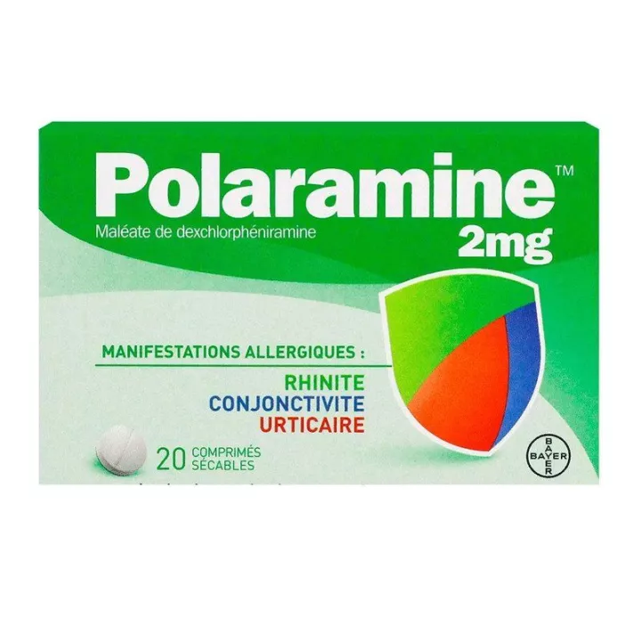Polaramine allergy antihistamine tablets