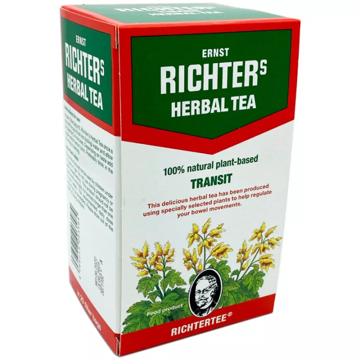 El Dr. Richter Bolsas de té 20 Estreñimiento Filtros
