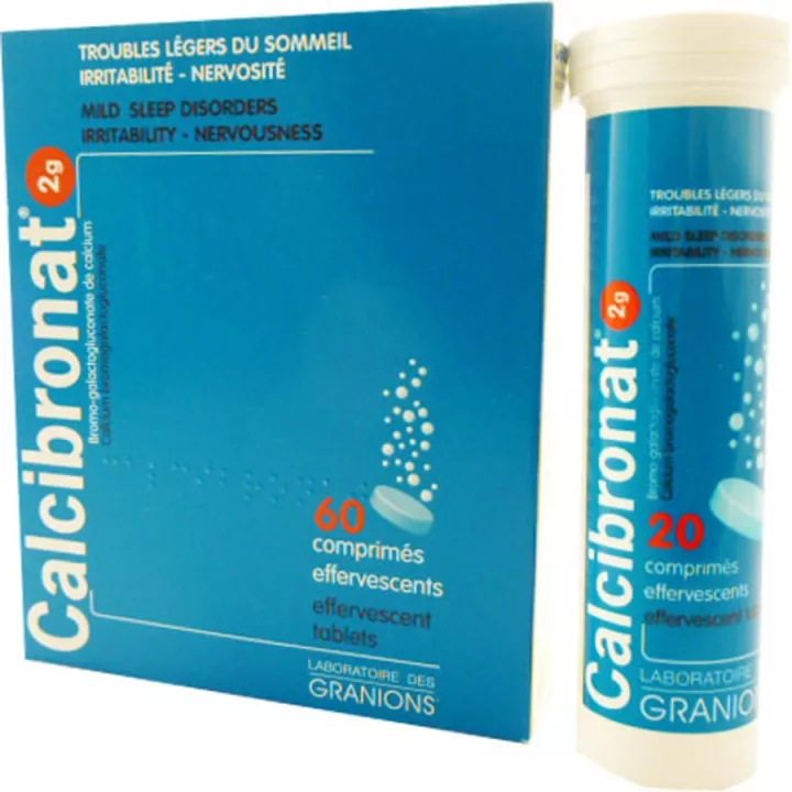 CALCIBRONAT Cálcio 60 comprimidos para estresse