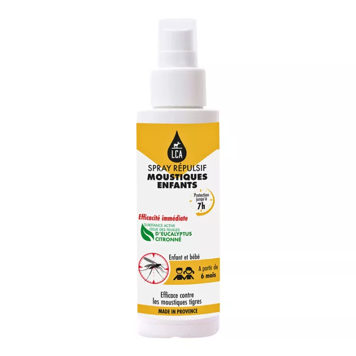 Spray repelente de mosquitos LCA para crianças (6 meses)