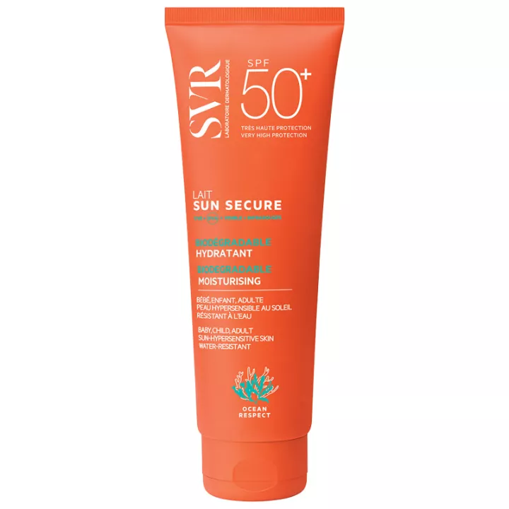 SVR Sun Secure Увлажняющее молочко SPF 50+ Биоразлагаемое