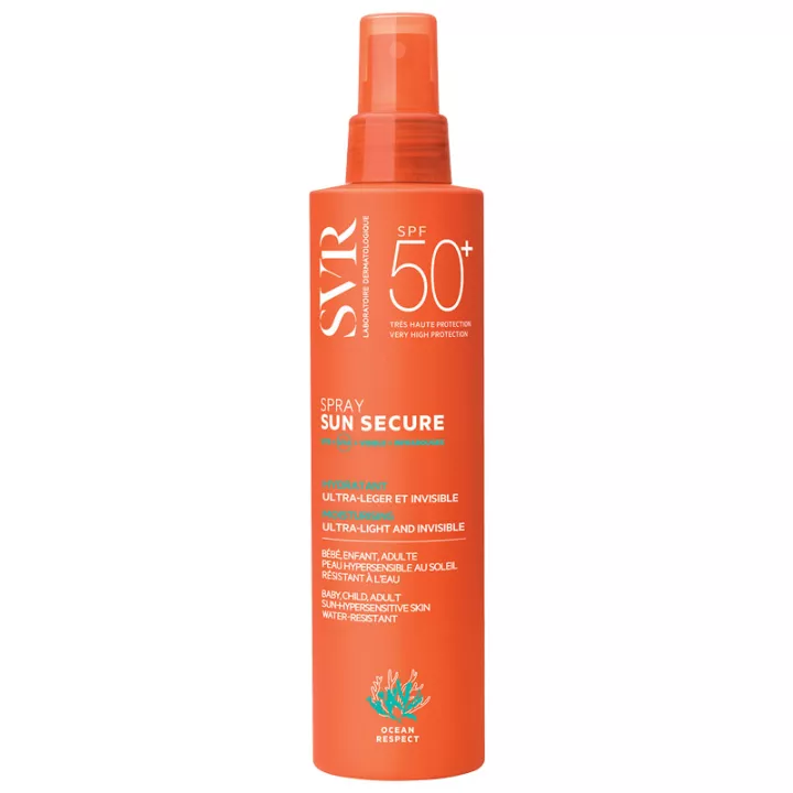 SVR Sun Secure Ultra-Light Invisible Moisturizing Spray SPF 50+ 200 ml