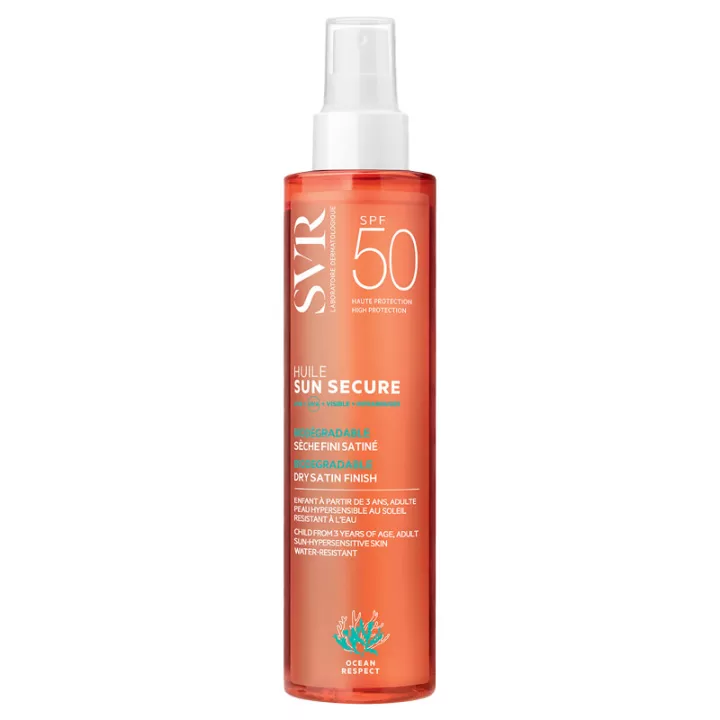 SVR Sun Secure Солнцезащитное масло spf50 +