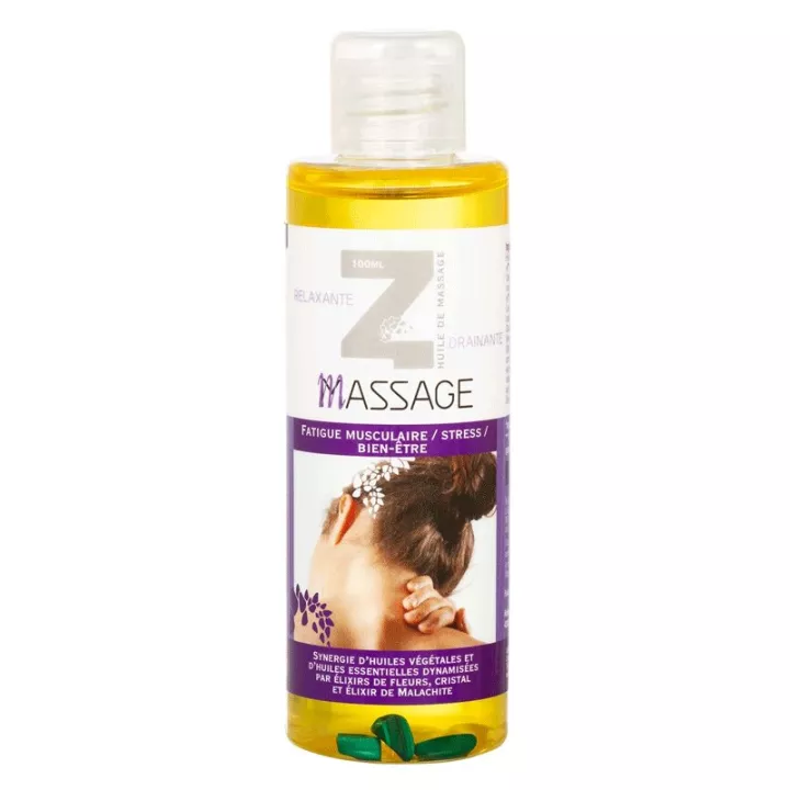Z-Massage Aceite de masaje de bienestar orgánico 100ml