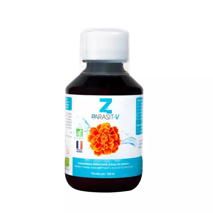 Z-ParasitV Vermifuge naturel BIO en solution buvable