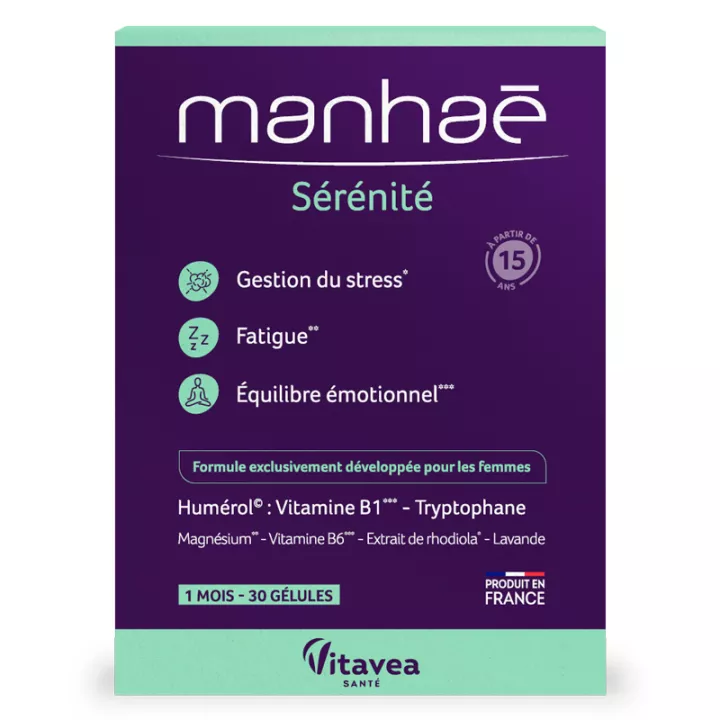 Vitavea Manhaé Serenity 30 capsules