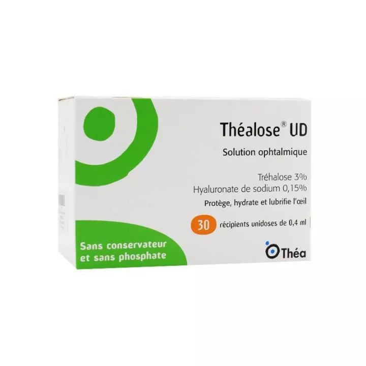 Thealose UD Eye drops for dry eyes 30 single doses
