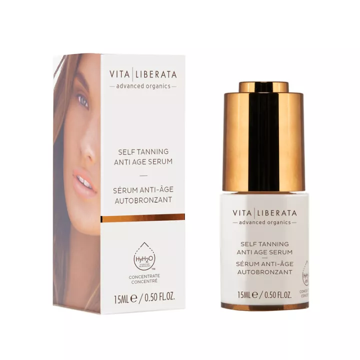 Suero antienvejecimiento autobronceador Vita Liberata