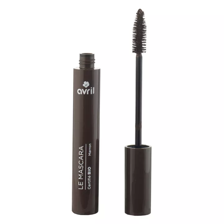 Avril Langanhaltende Mascara Bio-Kastanienbraun 9 ml