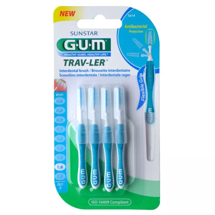 Sunstar Gum Trav-Ler Interdental Brush 1.6 mm