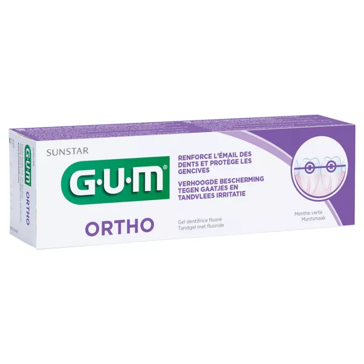 Sunstar Gum Ortho Gel Zahnpasta 75 ml