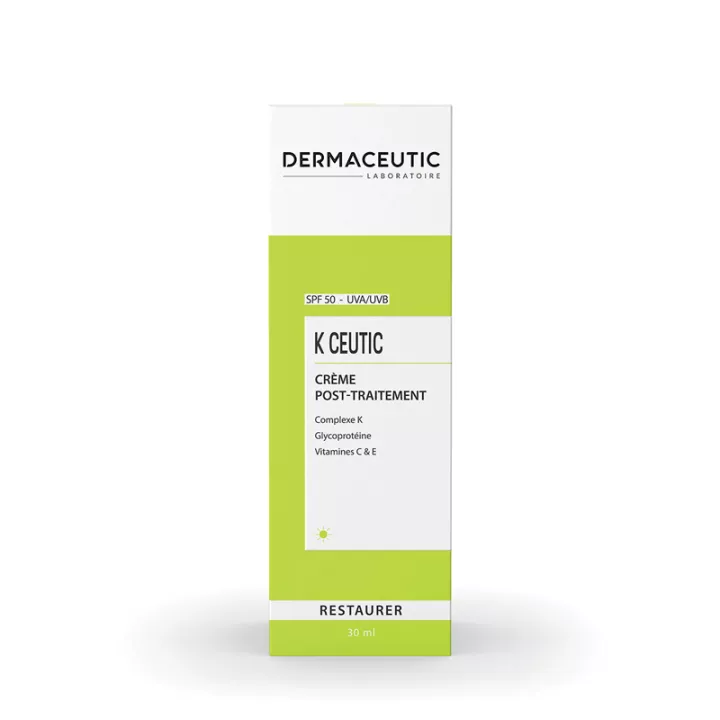 Dermaceutic K-Ceutic Repair Cream SPF50 30ml después de la intervención