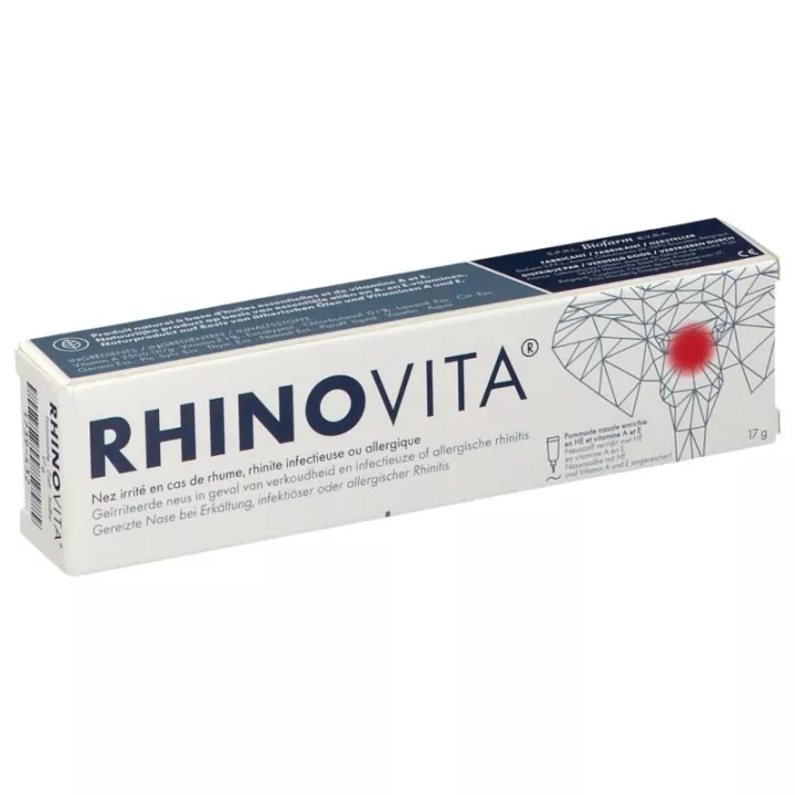 Ungüento Rhinovita para nariz seca e irritada 17g