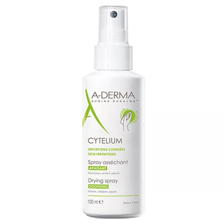 Spray de secagem calmante A-Derma Cytelium 100ml