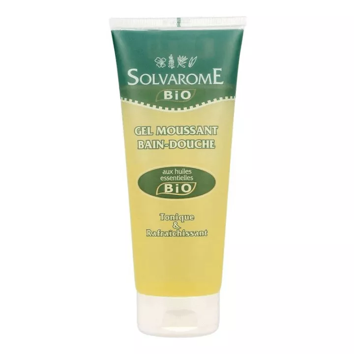 Gel de baño y ducha espumante Solvarome 200ml