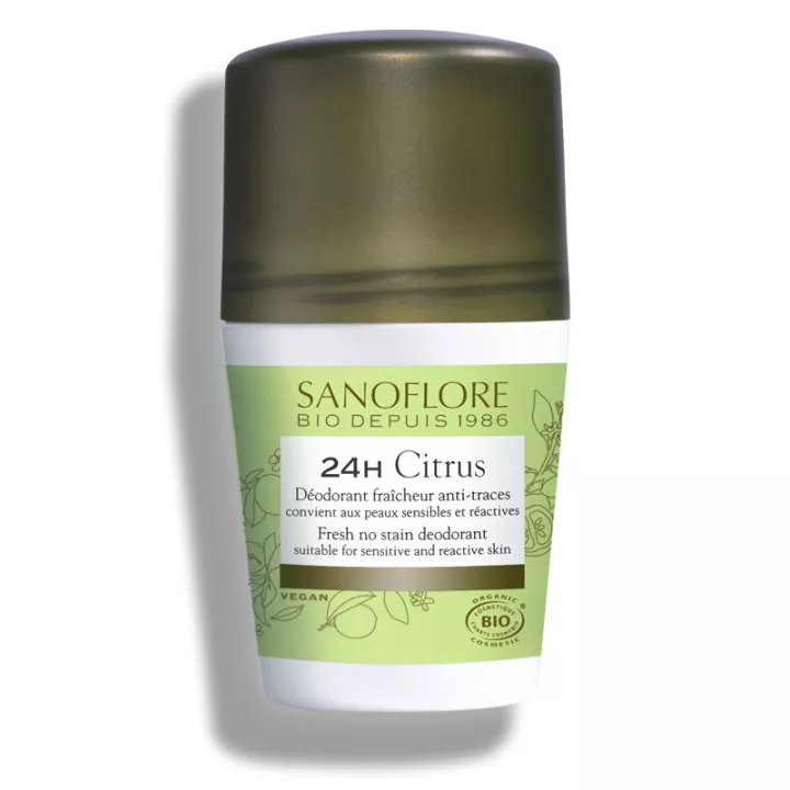 SANOFLORE Deodorant VENT-TO-ROLL-ON ZITRUS