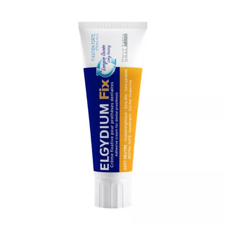 Сильный фиксирующий крем Elgydium Fix Strong Fixative Cream