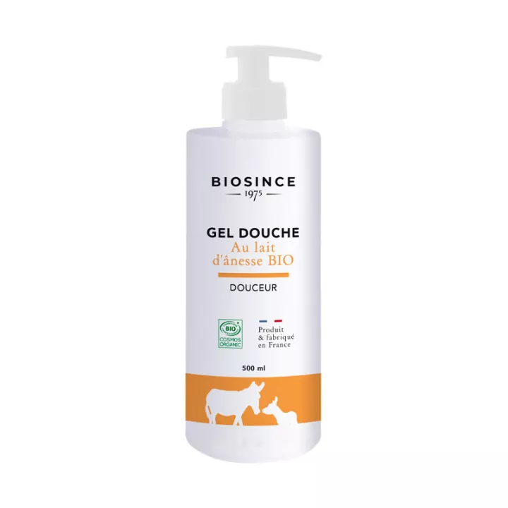 Biosince Shower Gel with Organic Donkey Milk Gravel 500ml